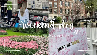 Keukenhof, Amsterdam Day Trip, Zara Try On Haul *vlog*