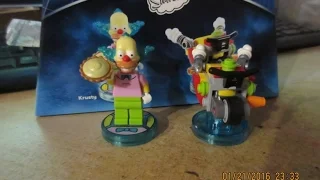 LEGO DIMENSIONS UNBOXING AND BUILDING OF THE SIMPSONS KRUSTY