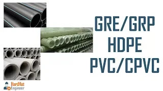 Non-Metal GRE/GRP, PVC/CPVC Cement, HDPE- Piping Training Video-6