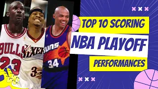 Top 10 scoring NBA playoff performances|Top videos 2.1 |Top 10 historical Perfomances in NBA history