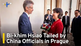 Chinese Officials Allegedly Stalked Taiwan VP-Elect in Prague | TaiwanPlus News