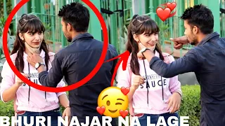 Removing Mask 😷on Cute Girls ll Epic Reaction ll sk pranky tv