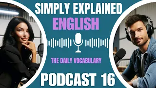 Learn English with  podcast for Beginners and Intermediate  | THE COMMON WORDS |  English podcast 16