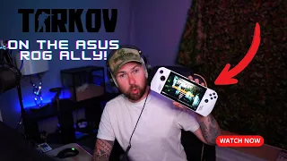 Playing TARKOV On The New ASUS ROG Ally!