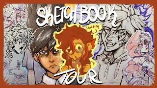 Worst art block I’ve experienced in years || Sketchbook Tour 1