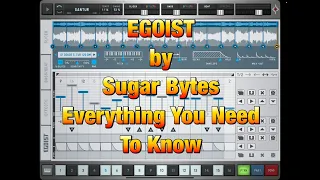 EGOIST Groovebox by Sugar Bytes - Full Tutorial - Everything You Need To Know - iPad