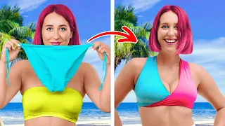 Useful Hacks With Summer Clothes || Clothing Hacks to Prevent Awkward Situations!