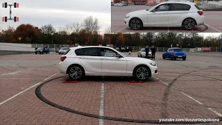 SLIP TEST - Bmw 1 Series 120d  xDrive - @4x4.tests.on.rollers
