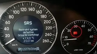 Comment réparer SRS Mercedes C