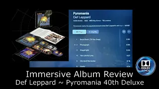 Def Leppard - Pyromania 40th Anniversary Deluxe Set - Atmos Mix Review