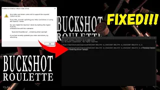 ERROR FIXED!!!!!  BUCKSHOT FOR PC | BUCKSHOT ROULETTE