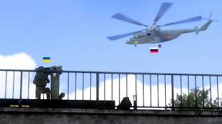 STINGER bullied Russian M-28 helicopter | "Flying Tank" was downed in Ukraine - Pilots captured