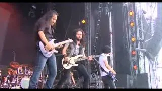 DragonForce, The Game w/ Matt Heafy -- Struc/tures, Earth Gazing vid tease -- A.A. To the Stage live