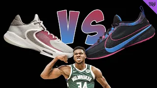 What's the BETTER SHOE?! Nike Freak 5 vs Nike Freak 4!