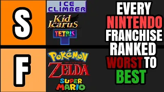 Ranking Every Nintendo Franchise Worst to Best