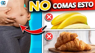 Los 9 PEORES ALIMENTOS QUE DEBES DEJAR DE COMER para PERDER GRASA