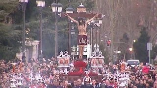 Salida del Cristo de los Alabarderos del Palacio Real