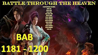 Battle Through The Heaven 1181- 1200 Sub Indo