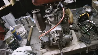 Мотоблок МБ-1 с двигателем 2СД-М1, восстановительные работы, часть 5.
