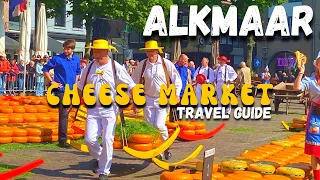 🧀 Visiting THE WOLRD’S BEST CHEESE MARKET - ALKMAAR, Netherlands 🇳🇱 | Travel Guide 2023