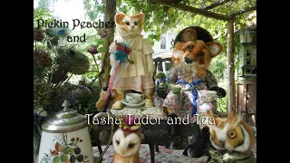 Walk thru the Potager and a  Tasha Tudor tea