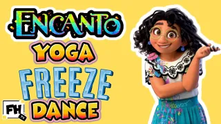 Disney+ Encanto Yoga Freeze Dance For Kids | Brain Break | GoNoodle Inspired