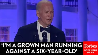 Biden Mercilessly Mocks Trump At White House Correspondents' Dinner | Full Speech