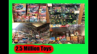 The Worlds Largest Toy Museum Tour With Rene & Casey Nezhoda Storage Wars Turtles HE Man Star Wars