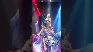 Ms.Universe 2021- National Costume - Ms.Thailand on her SIAMESE FIGHTING FISH attire
