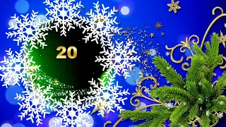 2024 Новый год С Наступающим Новым годом Новогодняя открытка Футаж для фона