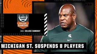 Michigan State suspends 8 players indefinitely | College GameDay