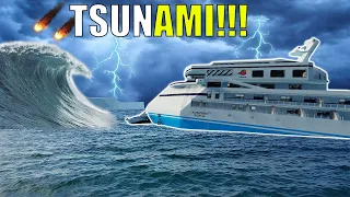 Arctic Cruise Ship Collides With Fishing Boat and Sinks In Stormworks!!!