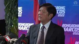 Press briefing of Marcos Jr on diplomats' courtesy call