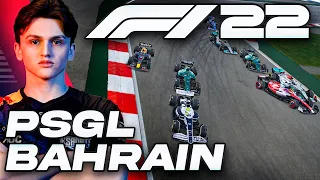 FIRST LEAGUE RACE ON F1 22! - PSGL BAHRAIN