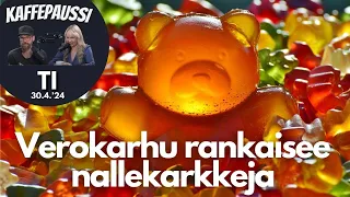 Verokarhu rankaisee nallekarkkeja | Kaffepaussi | 82