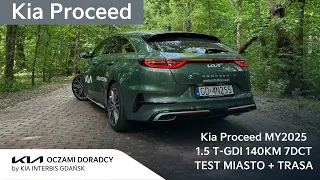 Kia Proceed MY2025 [1.5 T-GDI 140KM 7DCT] GTLine - jazda TESTowa MIASTO + TRASA