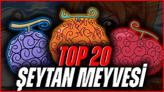 ONE PIECE TOP 20 SEYTAN MEYVE