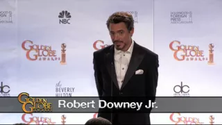 Golden Globes 2010 Robert Downey Jr.