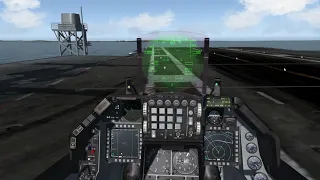 Falcon BMS | F16 Carrier Takeoff and Landing (3)