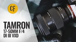 Tamron 17-50mm f/4 Di III VXD (Full-frame!) lens review