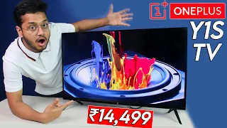 ONEPLUS Y1S TV Unboxing & Review | Best Budget TV Under ₹`15,000 | 32 inch TV