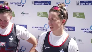 2023 European Rowing Championships, Bled, Slovenia - saturday post-race reactions