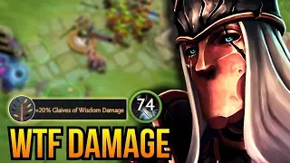 +74 STOLEN INTELLIGENCE - Cancer Silencer Carry Build by Kingrd 7.08 | Dota 2