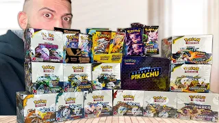 I Opened EVERY Box Of Pokemon Cards