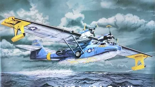 FULL VIDEO BUILD! Photo Etched Eduard Floats,1/48 PBY Catalina  Resin Wheels Montex Masks