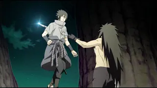 Madara kill Sasuke for not joining on his side, toying with Tobirama to revenge for his dead brother