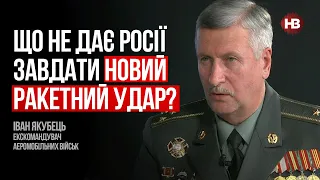 Що не дає Росії завдати новий ракетний удар? – Іван Якубець