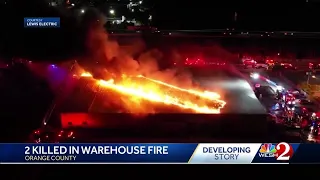 2 dead in Orlando warehouse fire that ignited fireworks, officials say 2 dead in Orlando warehous...
