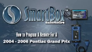 How to Program a Remote to a 2004 - 2006 Pontiac Grand Prix