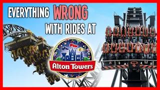Everything WRONG With These ALTON TOWERS Rides